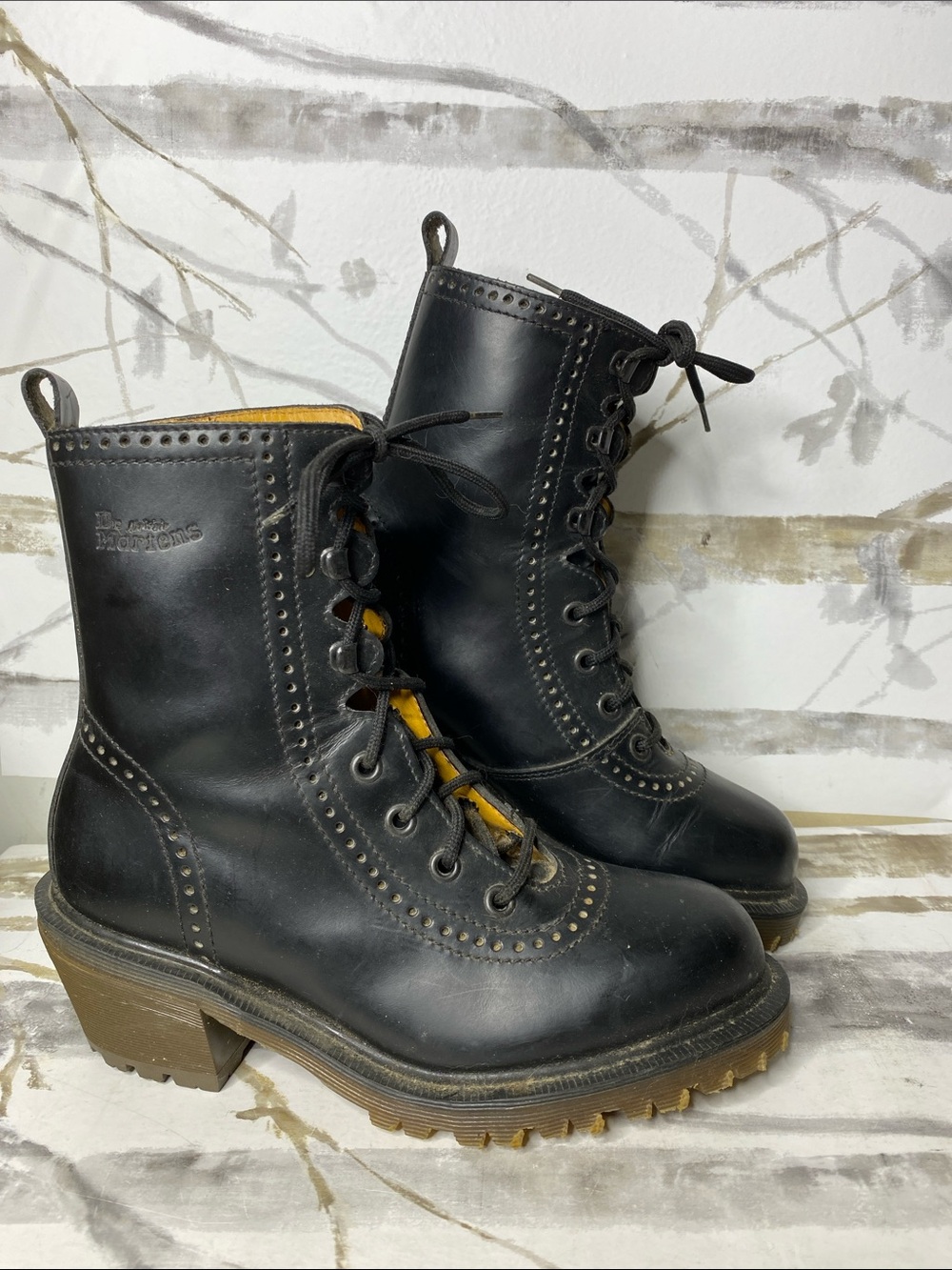 Vintage Y2K Victorian Style Doc Martens